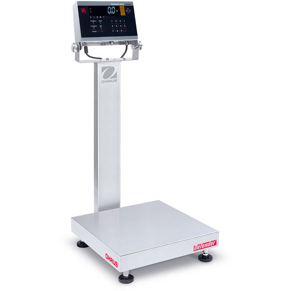 Ohaus D61XWE125WQL7 Defender 6000 I-D61XW Washdown Bench Scale 30631724 - microscopemarketplace
