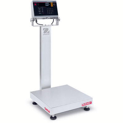 Ohaus D61XWE125WQL7 Defender 6000 I-D61XW Washdown Bench Scale 30631724 - microscopemarketplace