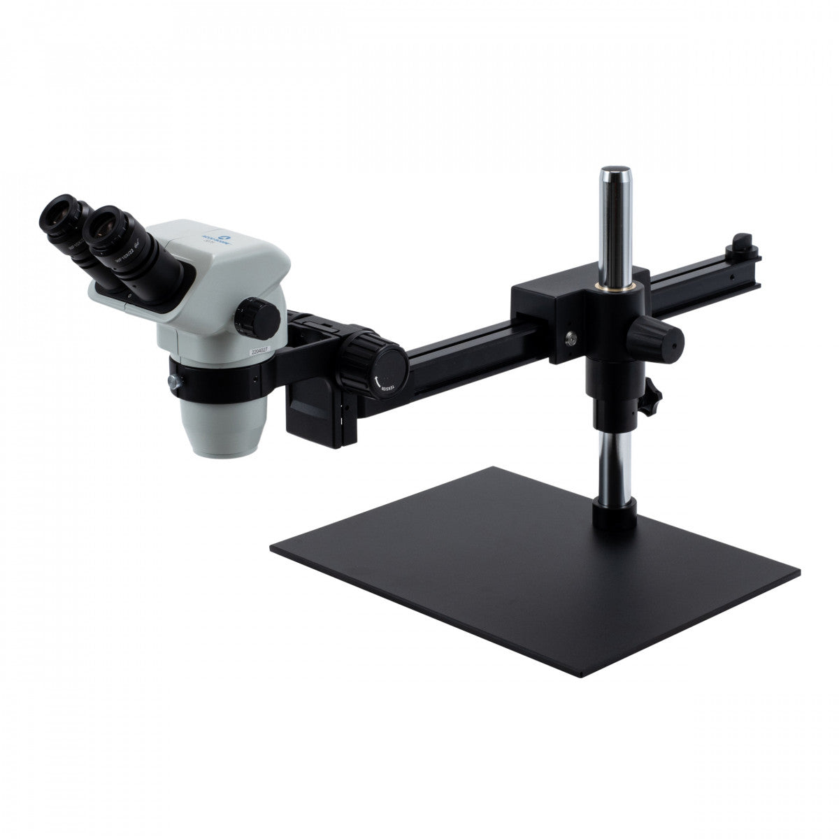 ACCU-SCOPE 3075 Binocular Zoom Stereo Microscope on Gliding Boom Stand ...