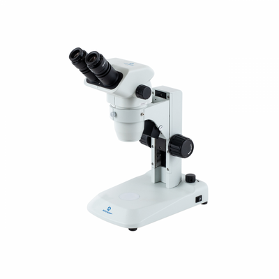 Accu-Scope 3075 Binocular Zoom Stereo Microscope on LED Stand - microscopemarketplace