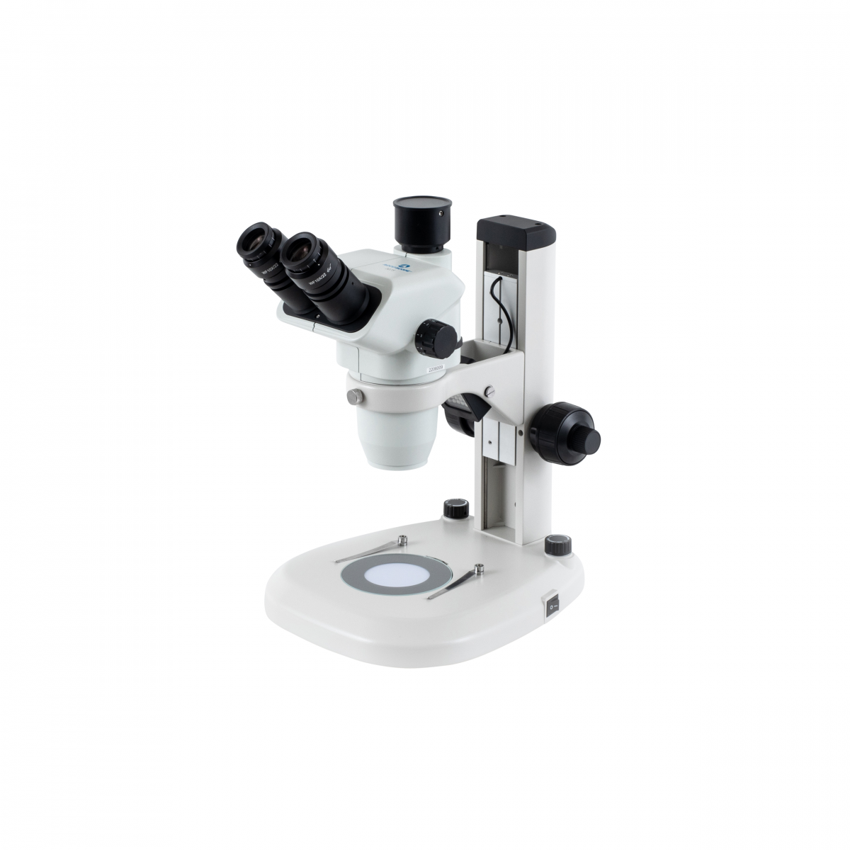 Visual Scope Microscope Accu-Scope 3075 Binocular Zoom Stereo Microscope on Coaxial Coarse Fin