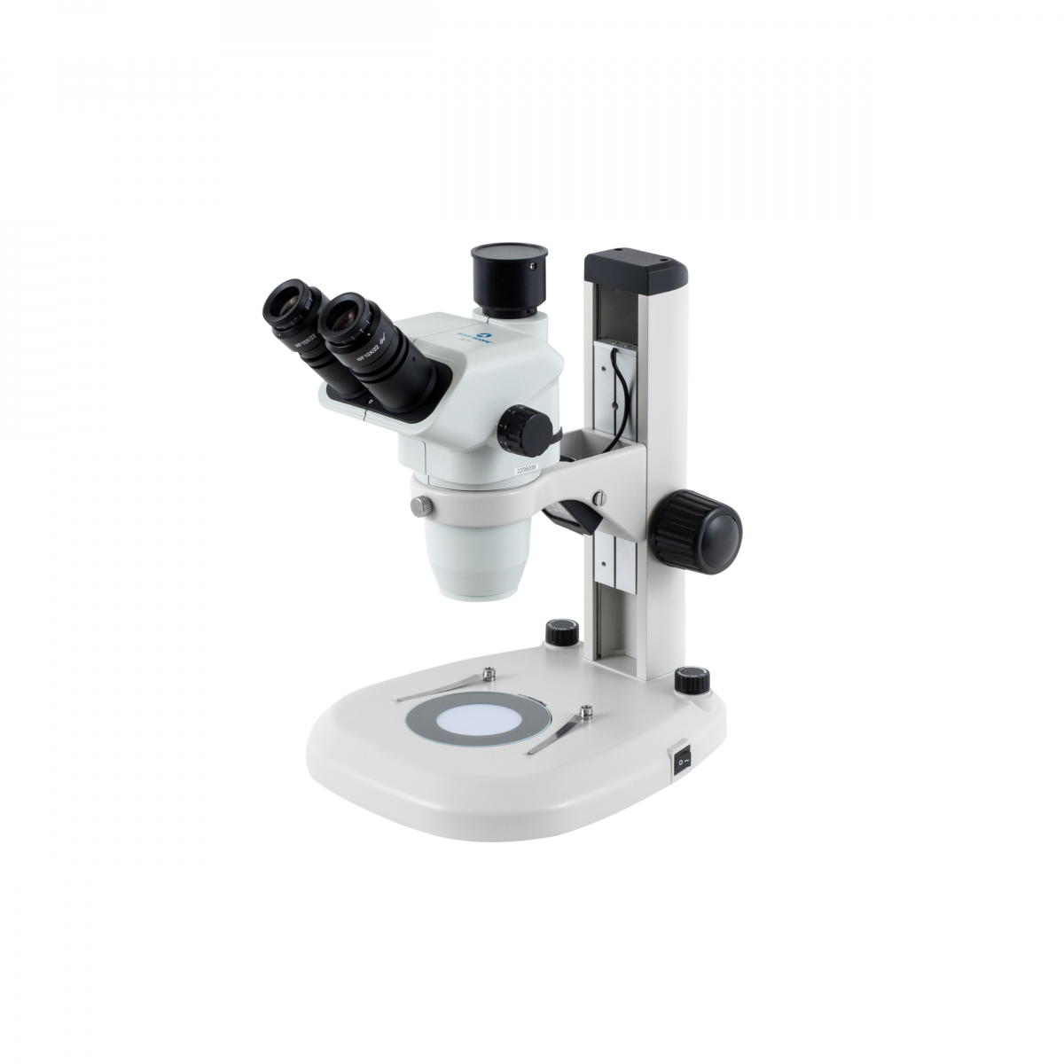 Accu-Scope 3075 Binocular Zoom Stereo Microscope on LED Stand - microscopemarketplace