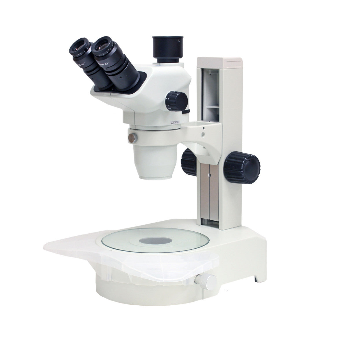 3075 Binocular Zoom Stereo Microscope on LED Diascopic Stand - microscopemarketplace