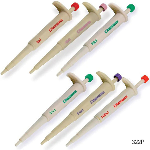 Globe Scientific Diamond® Jr. Mini Pipettors| 3322-35
