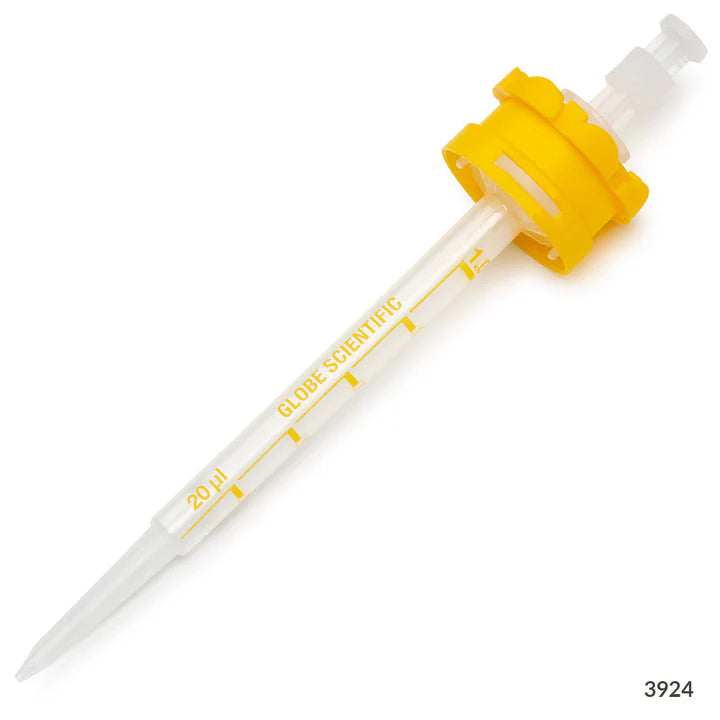 Globe Scientific Non-Sterile Dispenser Syringe Tips | 3915