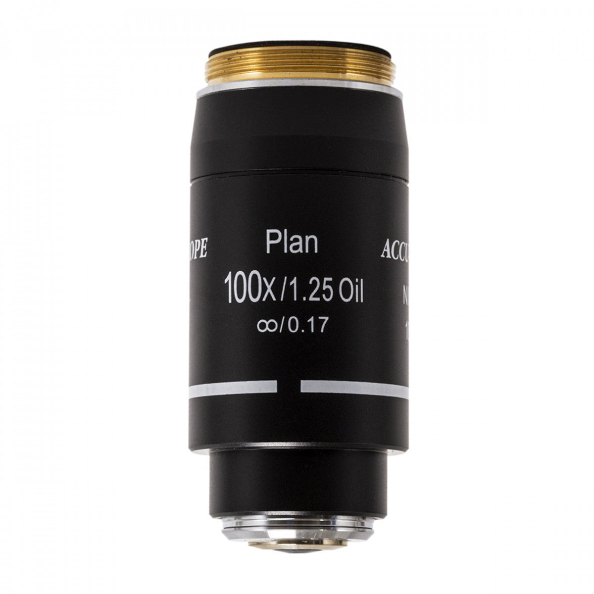 Dscope Microscope Accu-scope Microscope 100xR oil NIS Plan achromat objective, N.A. 1.25