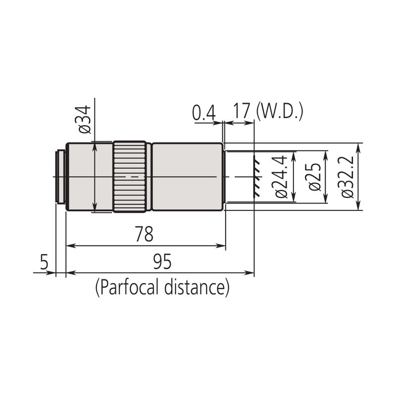 Mitutoyo 50x M Plan APO NIR Objective - microscopemarketplace