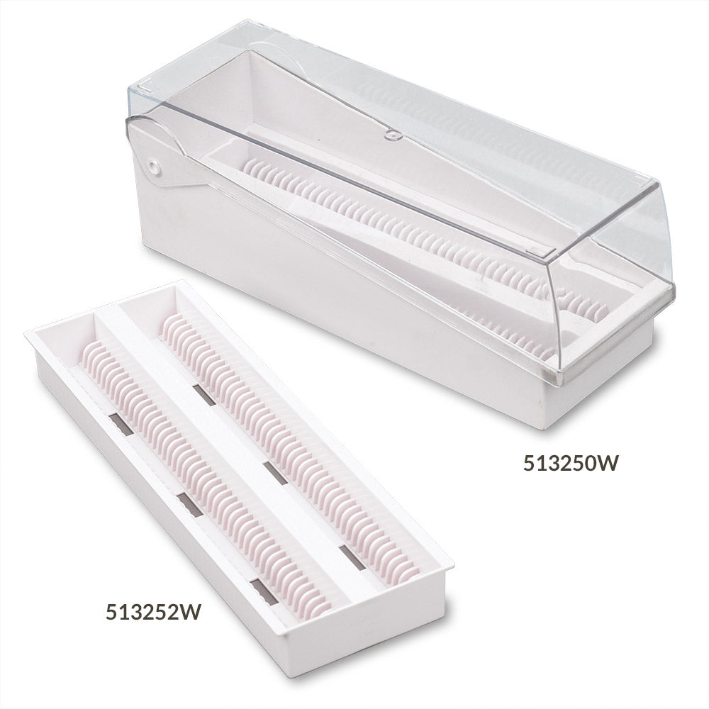 Globe Scientific Slide Draining Tray for Slide Storage Box | 513252Y - Microscope Marketplace