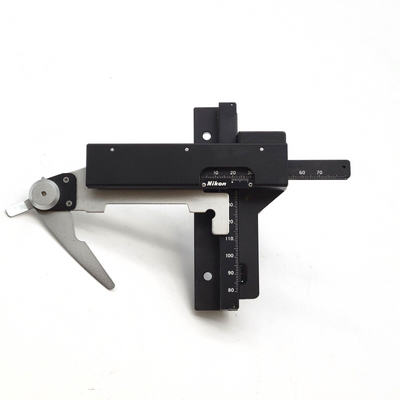 Nikon Microscope Alphaphot-2 YS2 XY Stage Coax and Slide Holder Replacement - microscopemarketplace