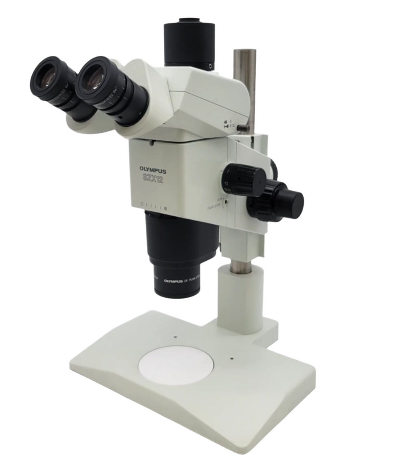 Olympus Stereo Microscope SZX12 with Trinocular Head - microscopemarketplace