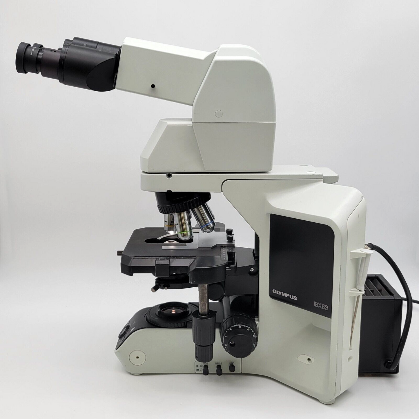 Olympus Microscope BX53 with Tilting Telescoping Head & 2x Objective Pathology - microscopemarketplace