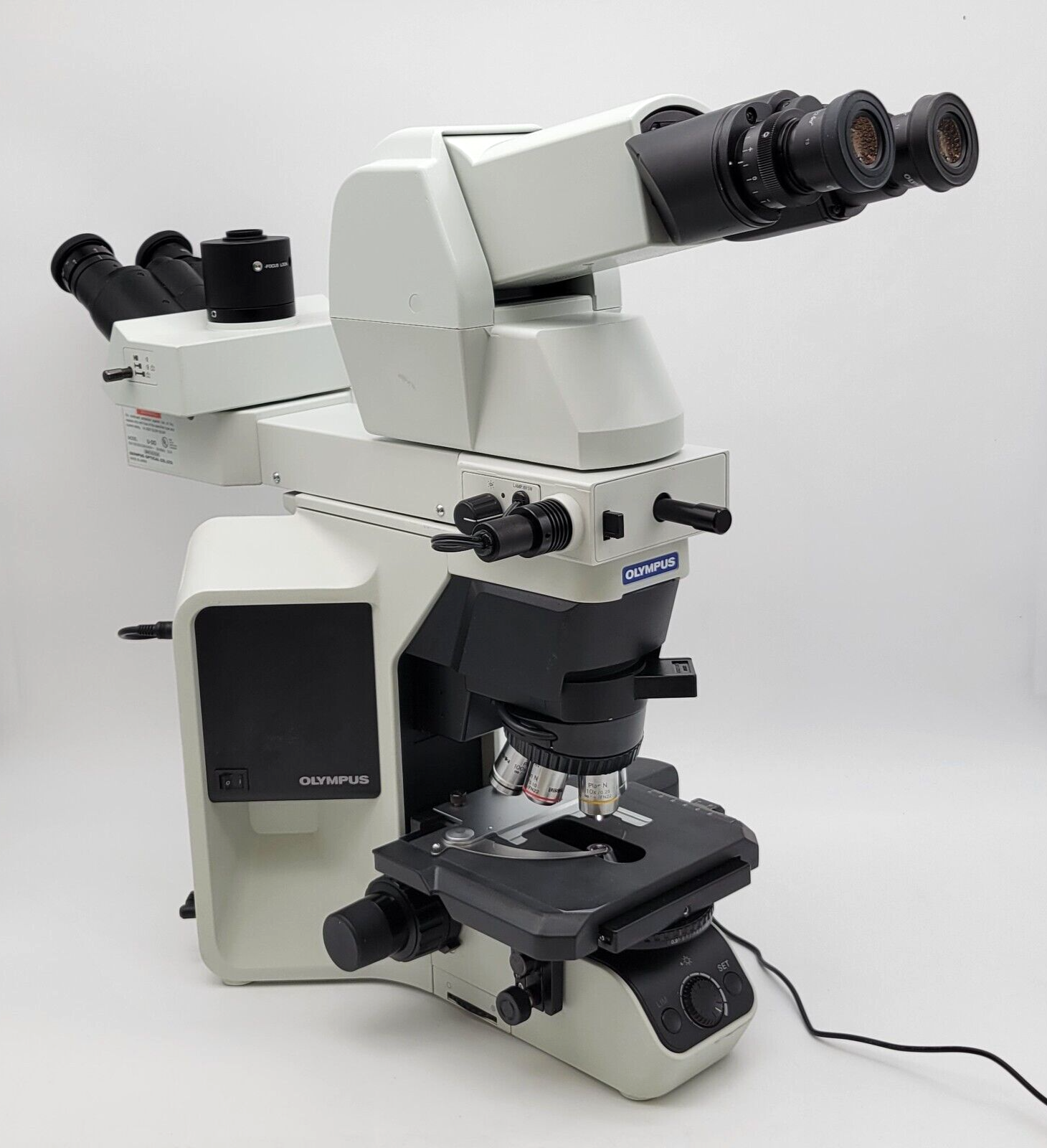 Olympus Microscope BX46 w. Tilting Telescoping Head | Dual Viewing ...