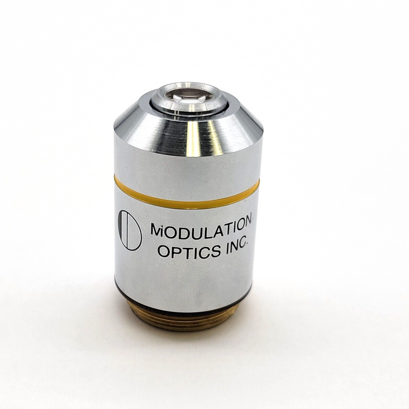 Olympus Hoffman Modulation Optics Microscope Objective HMC 10x LWD C Plan - microscopemarketplace