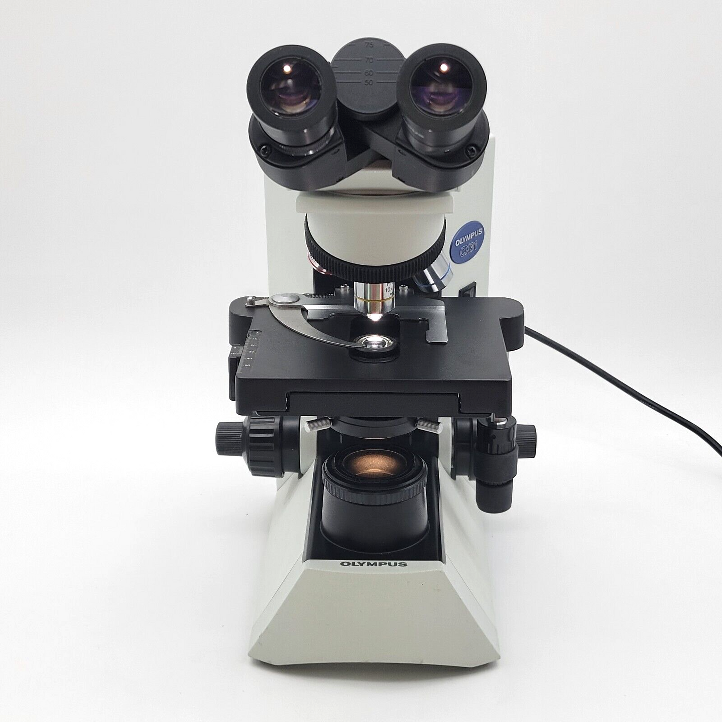 Olympus Microscope CX31 with 4x, 10x, 40x, & 100x Objectives - microscopemarketplace