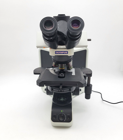 Olympus Microscope BX43 LED with Fluorites | Phase | Trinocular Andrology - microscopemarketplace