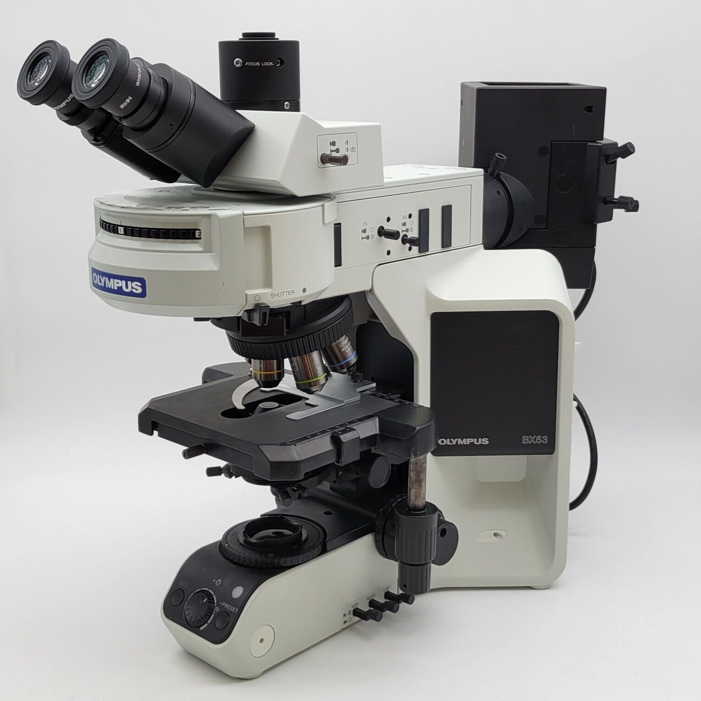 Olympus Microscope BX53 Fluorescence with Trinocular Head | Microscope ...