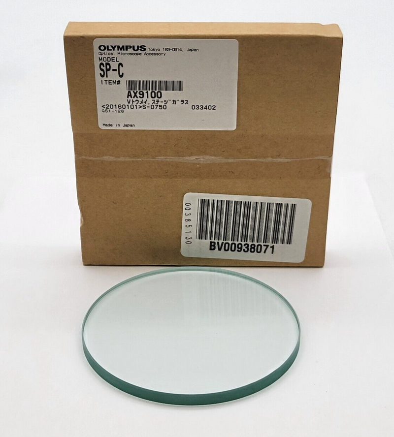 Olympus Stereo Microscope SP-C Clear Glass Stage Plate for Olympus SZX2-ILLS - microscopemarketplace