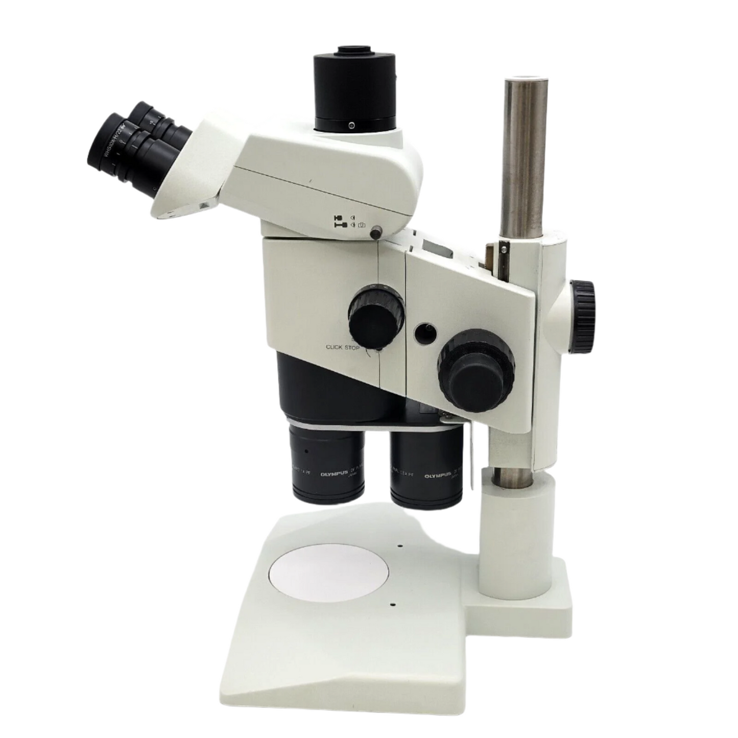 Olympus Stereo Microscope SZX12 with Dual Nosepiece & Trinocular Head - microscopemarketplace