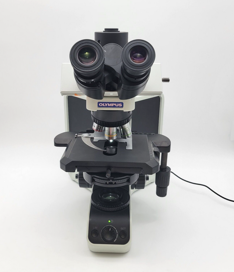 Olympus Microscope BX43 LED with Phase Contrast and Trinocular Head - microscopemarketplace