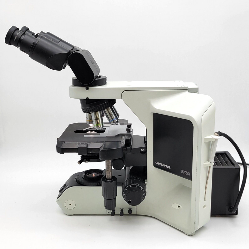 Olympus Microscope BX53 with Tilting Head and 2x Objective for Pathology / Mohs - microscopemarketplace