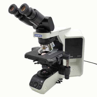 Olympus Microscope BX53 with Tilting Head and 2x Objective for Pathology / Mohs - microscopemarketplace