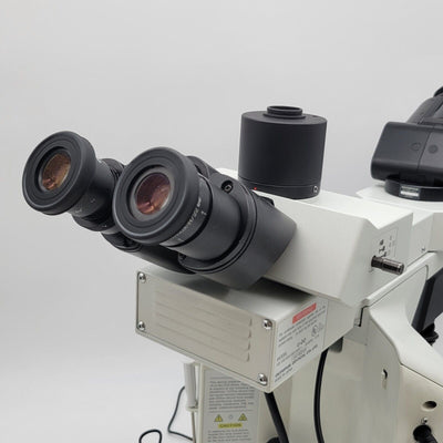 Olympus Microscope BX46 with Front to Back Dual Bridge & 2x for Pathology / Mohs - microscopemarketplace