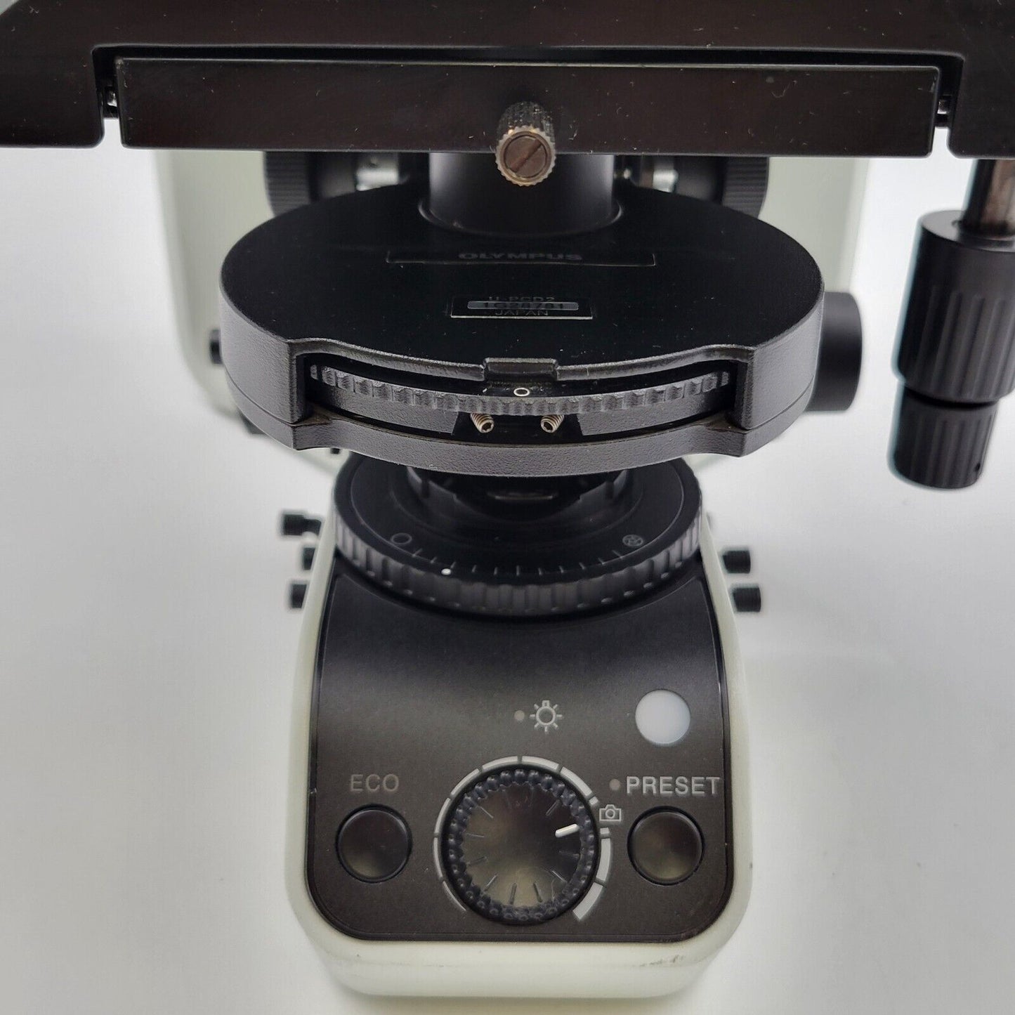 Olympus Microscope BX53 with Fluorites, Phase Contrast, and Trinocular Head - microscopemarketplace