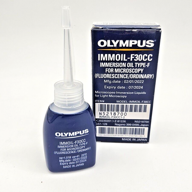 Olympus Microscope Immersion Oil F30CC - microscopemarketplace