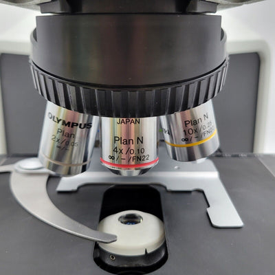 Olympus Microscope BX53 with Tilting Head and 2x Objective for Pathology / Mohs - microscopemarketplace