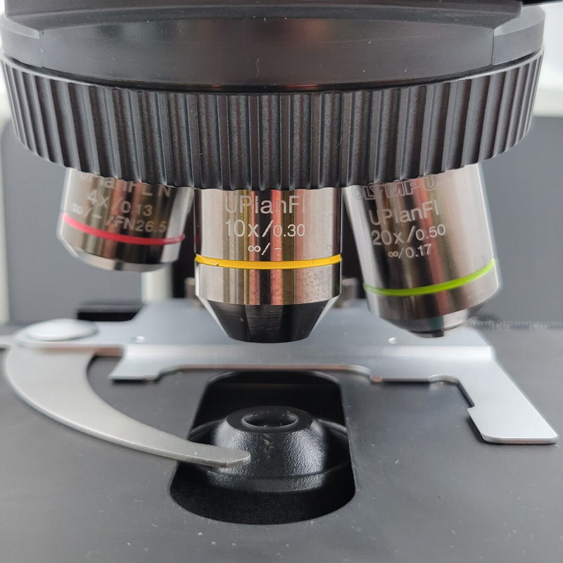 Olympus Microscope BX53 Fluorescence with Trinocular Head - microscopemarketplace