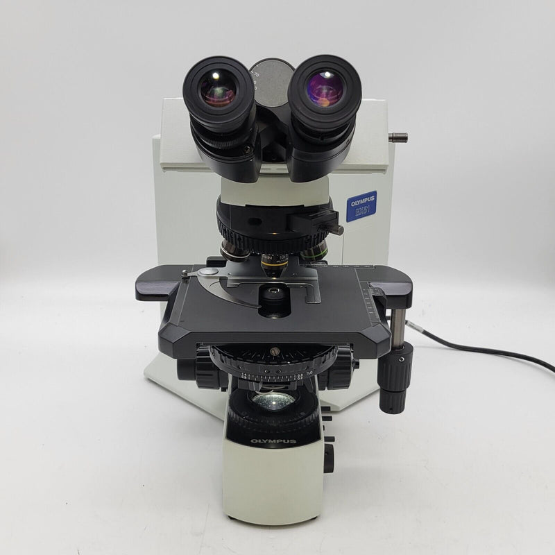 Olympus Microscope BX51 LED with DIC and Fluorite Objectives - microscopemarketplace