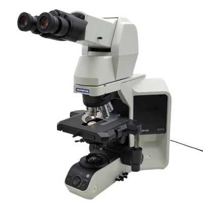 Olympus Microscope BX53 with Tilting Telescoping Head & 2x Objective Pathology - microscopemarketplace