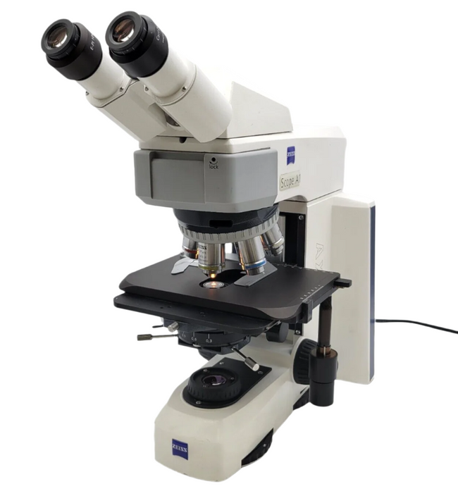 Zeiss Microscope Axio Scope A1 with 100x Axio Scope.A1 - microscopemarketplace