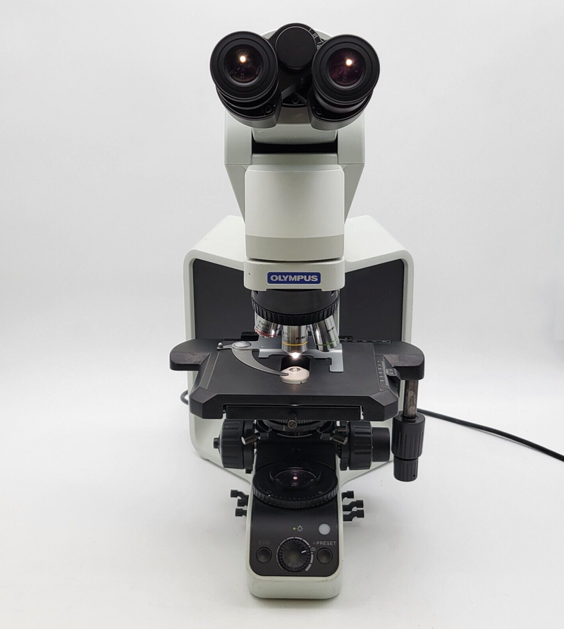 Olympus Microscope BX53 with Tilting Telescoping Head & 2x Objective Pathology - microscopemarketplace