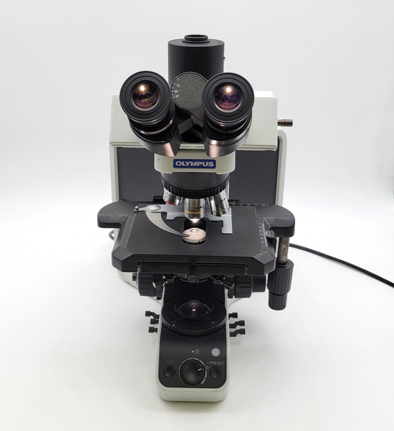 Olympus Microscope BX53 with Trinocular Head & 2x Objective for Pathology / Mohs - microscopemarketplace