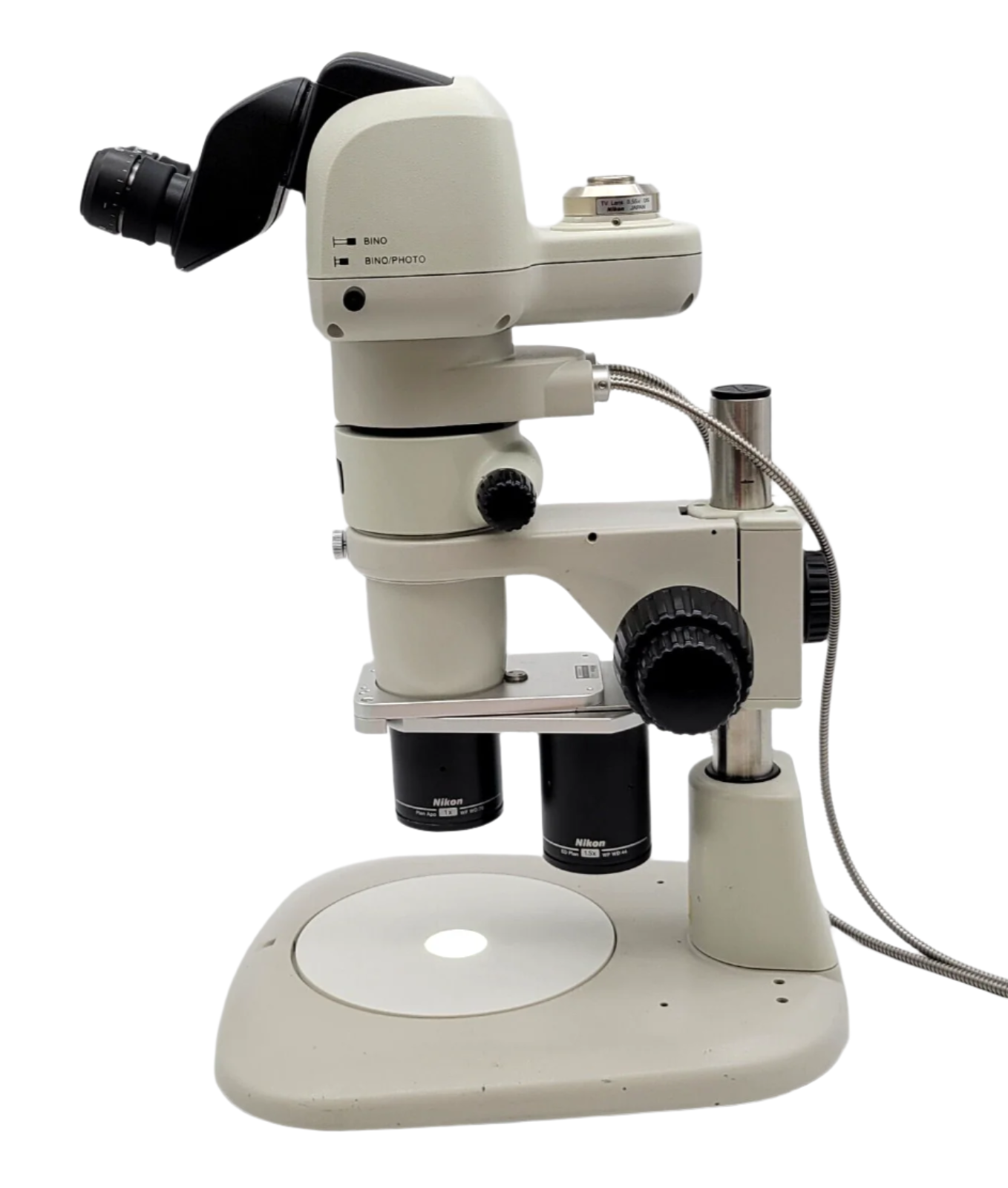 Nikon Stereo Microscope SMZ1270 with Dual Nosepiece and Tilting Trinocular Head - microscopemarketplace