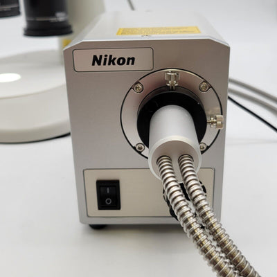 Nikon Stereo Microscope SMZ1270 with Dual Nosepiece and Tilting Trinocular Head - microscopemarketplace