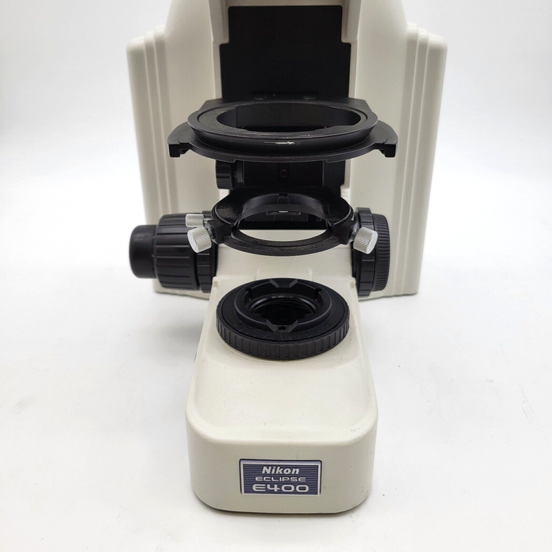Nikon Microscope Eclipse E400 Stand Fully Serviced for Parts/Rebuild - microscopemarketplace