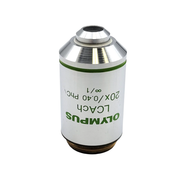 Olympus Microscope Objective LCAch 20x PhC Phase Contrast - microscopemarketplace