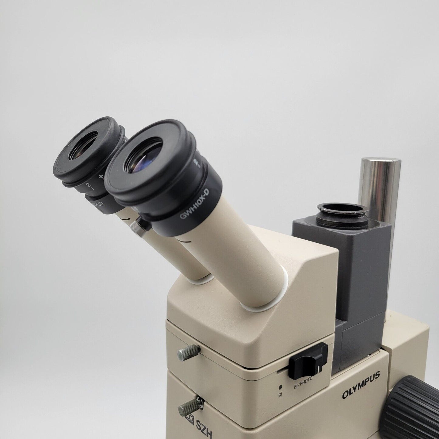 Olympus Stereo Microscope SZH with Phototube and Transmitted Light Base - microscopemarketplace