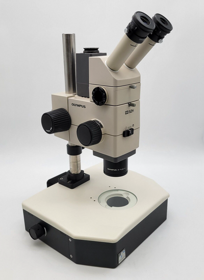 Olympus Stereo Microscope SZH with Phototube and Transmitted Light Base - microscopemarketplace