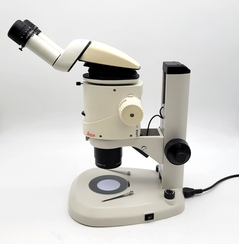 Leica Stereo Microscope MZ16 with Tilting Head & Transmitted and Reflected Light - microscopemarketplace