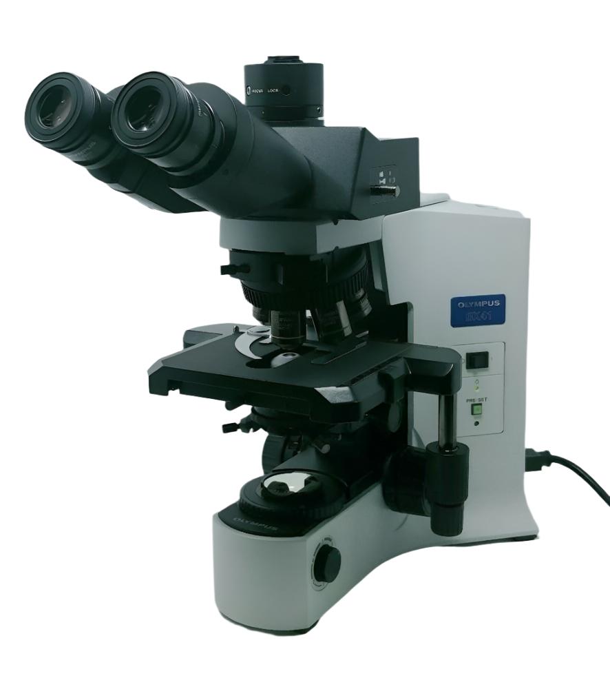 Olympus Microscope BX41 with PlanApos and Superwide Trinocular Head - microscopemarketplace