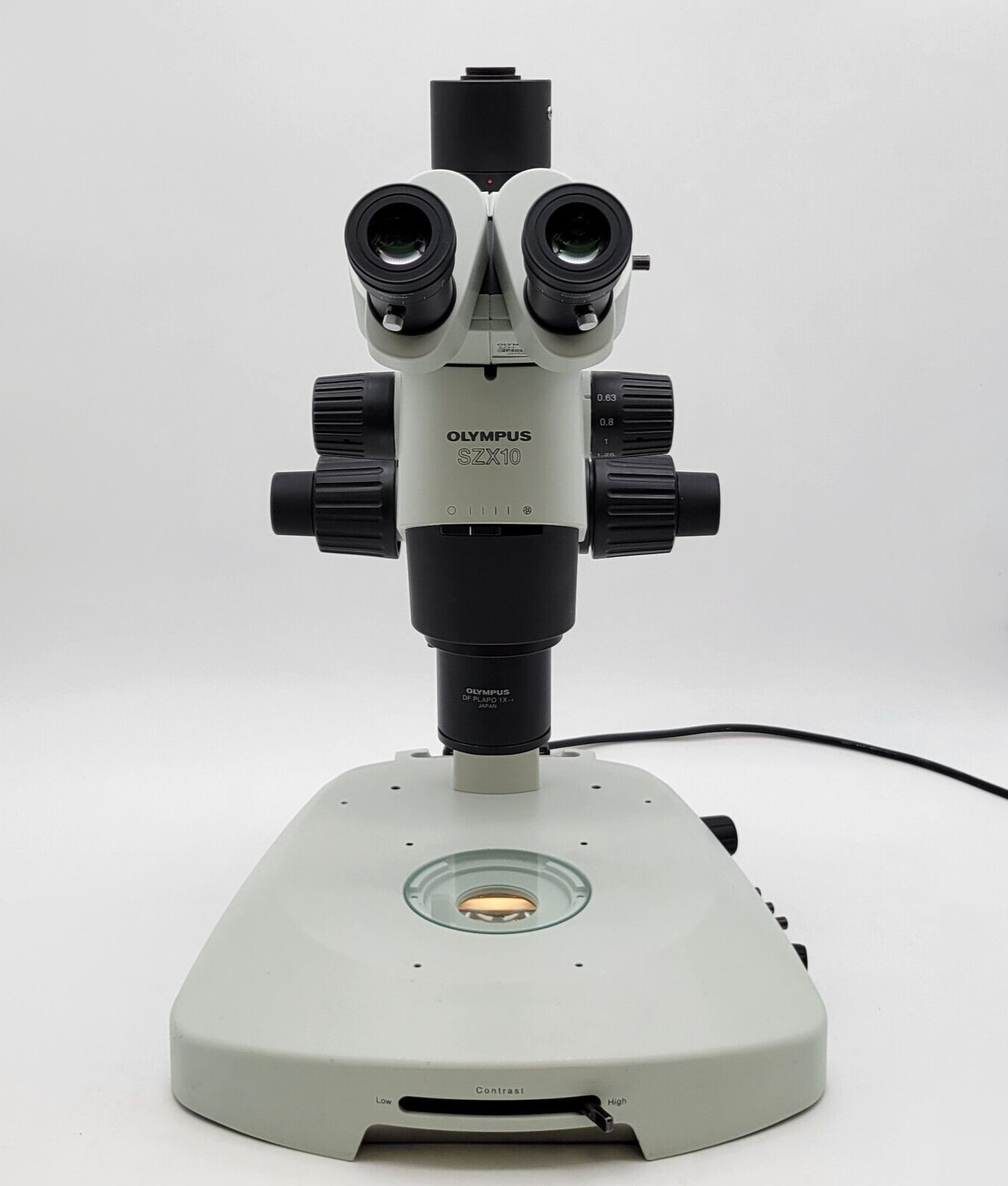 Olympus Stereo Microscope SZX10 with Trinocular Head & Transmitted ...