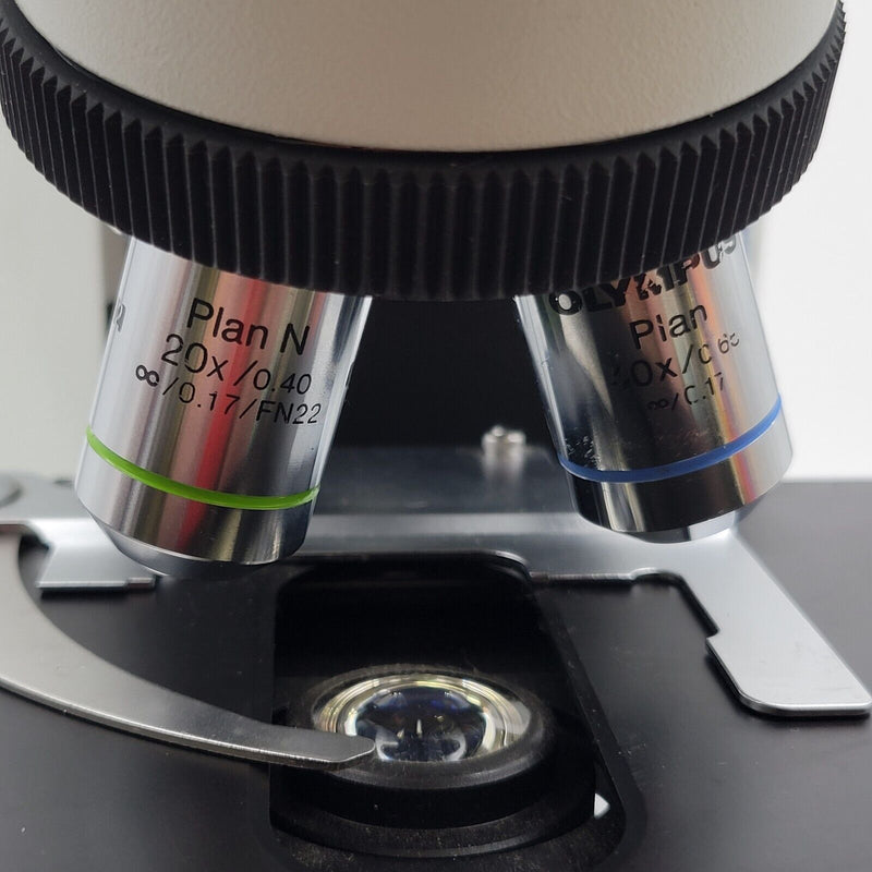 Olympus Microscope CX31 with 4x, 10x, 20x, & 40x Objectives - microscopemarketplace