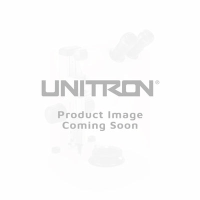 Unitron Z850 Zoom Stereo Microscope, Binocular, Articulating Arm Stand, 0.5x Aux Objective, Quad LED Ring Light - microscopemarketplace