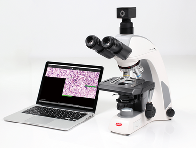 Motic Easystitch Pro + Moticam Pro S5 Lite + Panthera C2 Trinocular + Compatible C-mount Adapter Bundle Microscope - microscopemarketplace