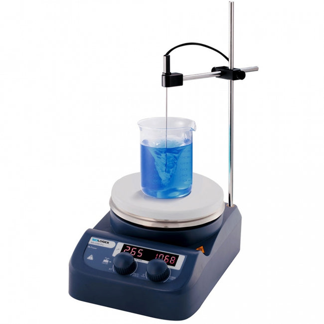 Scilogex SCI280-Pro Circular-top LED Digital Hotplate Stirrer 280ºC/1500rpm Max. (220V) - microscopemarketplace