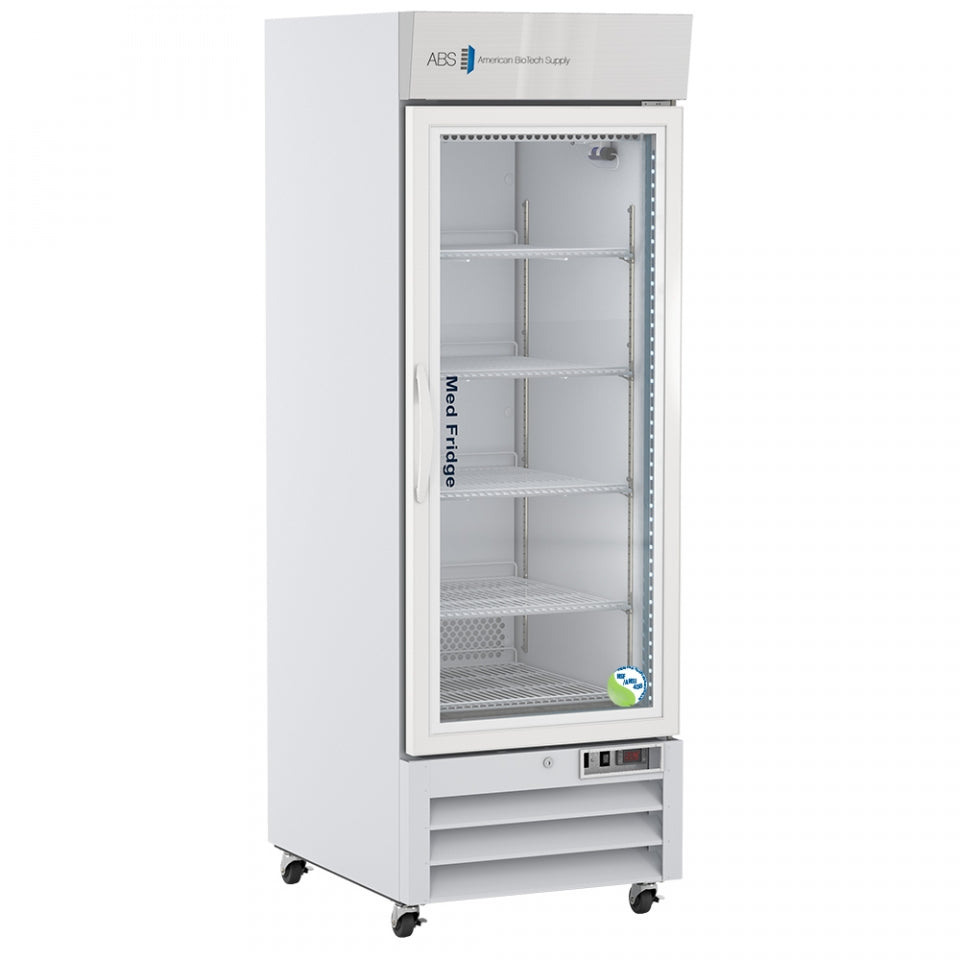 ABS 23 Cu. Ft. Glass Door Standard Certified Pharmacy Refrigerator PH-ABT-NSF-S23G - microscopemarketplace