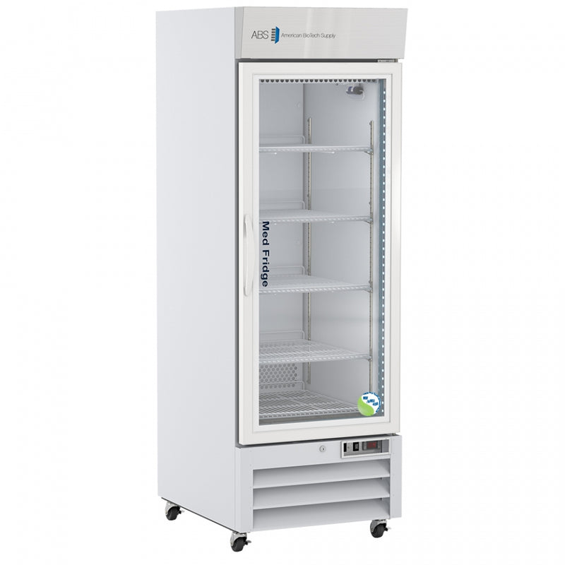 ABS 23 Cu. Ft. Glass Door Standard Certified Pharmacy Refrigerator PH-ABT-NSF-S23G - microscopemarketplace